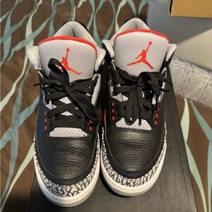 Air Jordan 3 Black Cement 2018